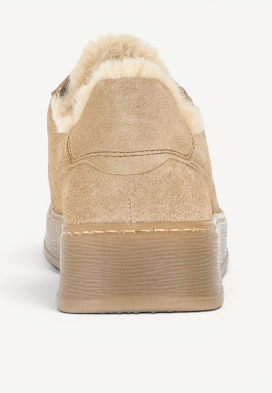 DAMES SPORTIEVE VETERSCHO-Beige suède/nubuck