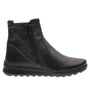 DAMES BOOTS+KORT LAARS-Zwart leer