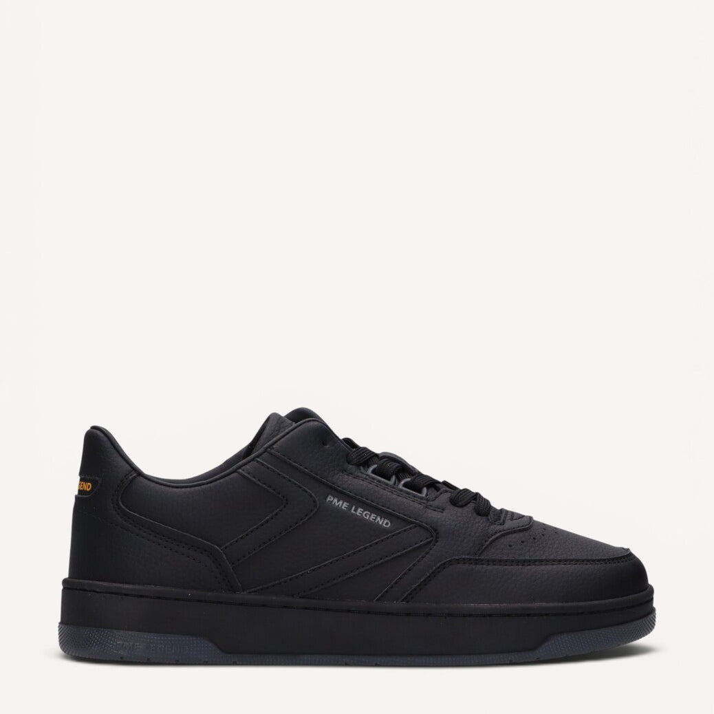 Heren veterschoenen-Zwart leer