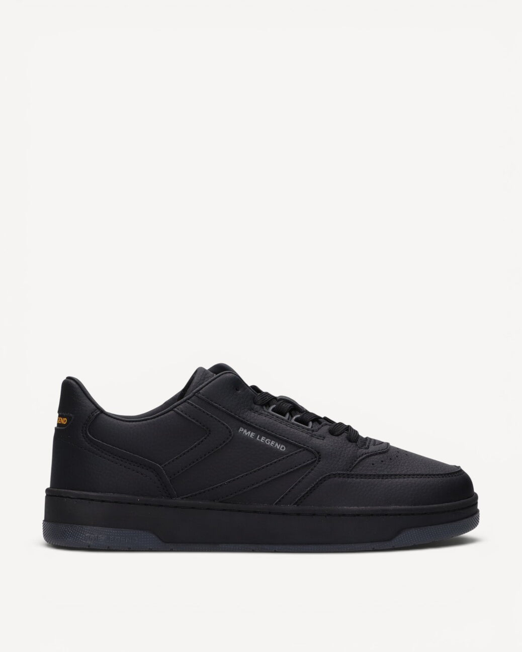 Heren veterschoenen-Zwart leer
