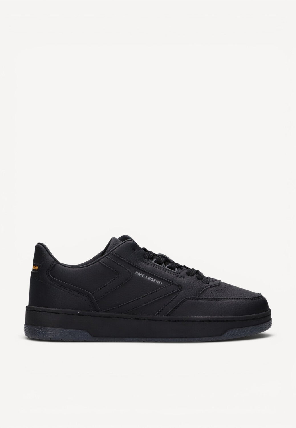 Heren veterschoenen-Zwart leer
