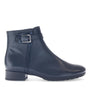 DAMES BOOTS+KORT LAARS-Blauw leer