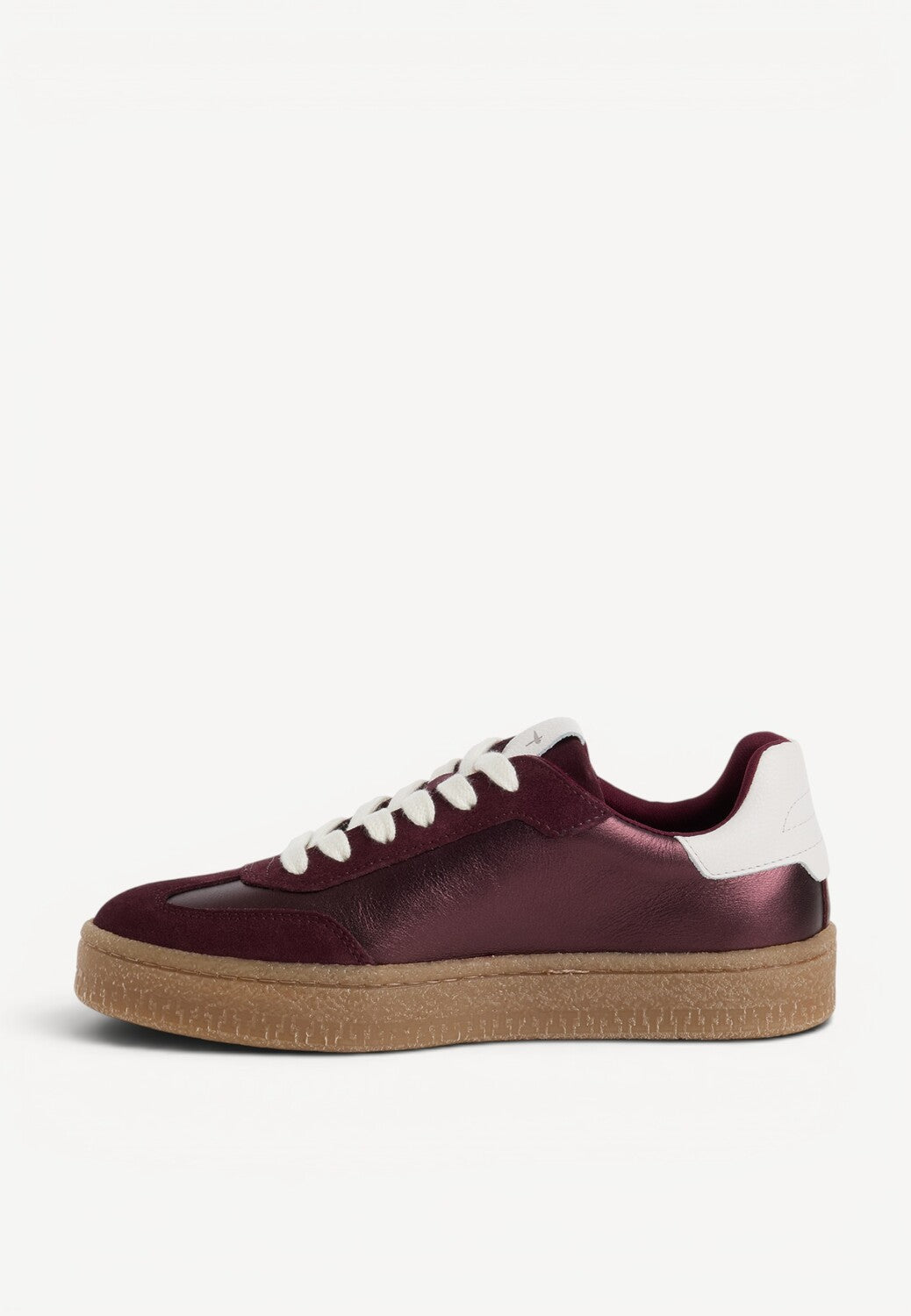 DAMES SPORTIEVE VETERSCHO-Rood suède/nubuck
