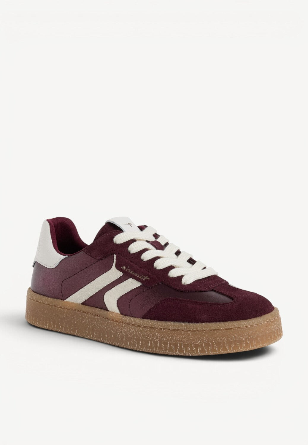 DAMES SPORTIEVE VETERSCHO-Rood suède/nubuck