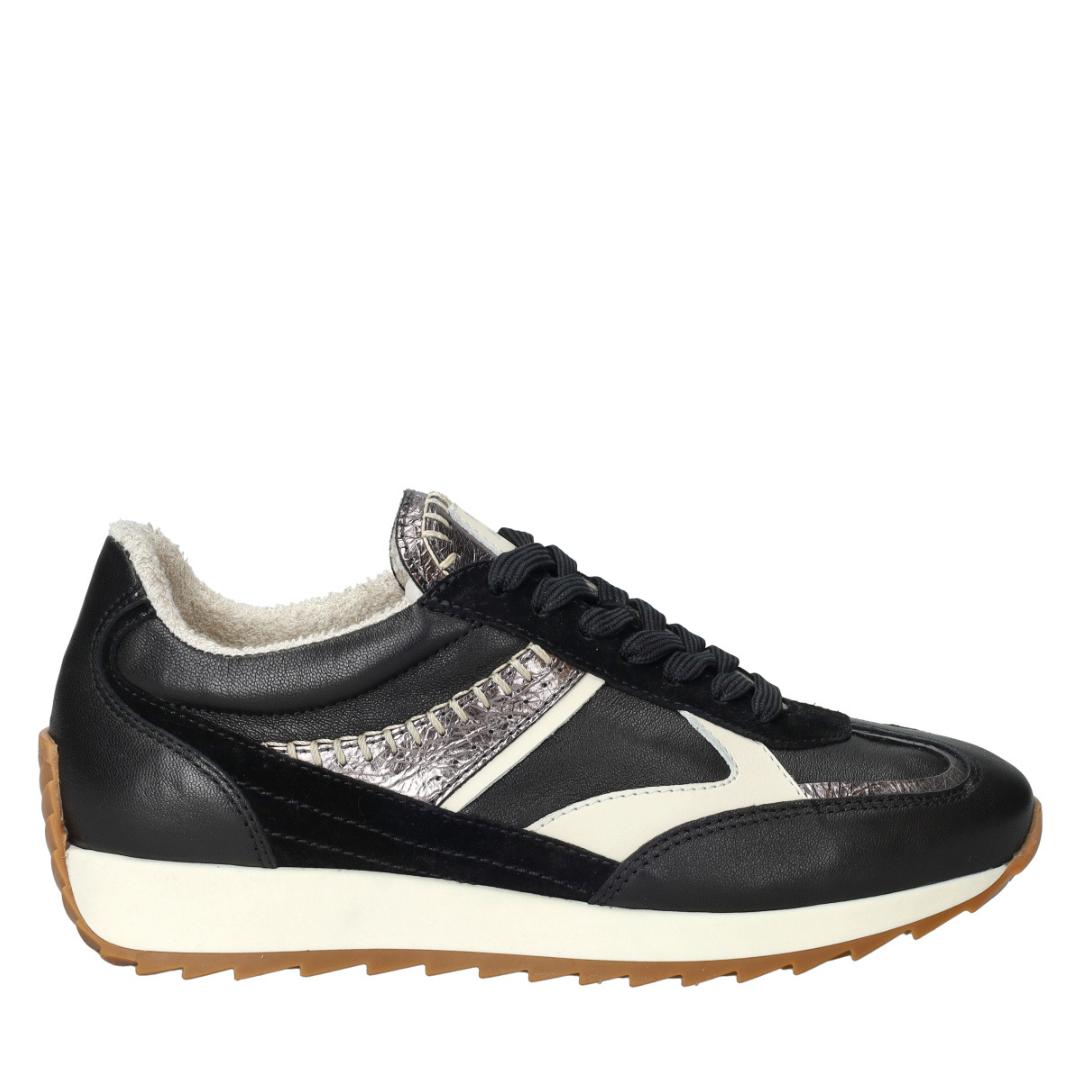 DAMES SPORTIEVE VETERSCHO-Zwart suède