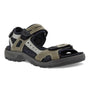 HE SLIPPER/SAND-Bruin leer