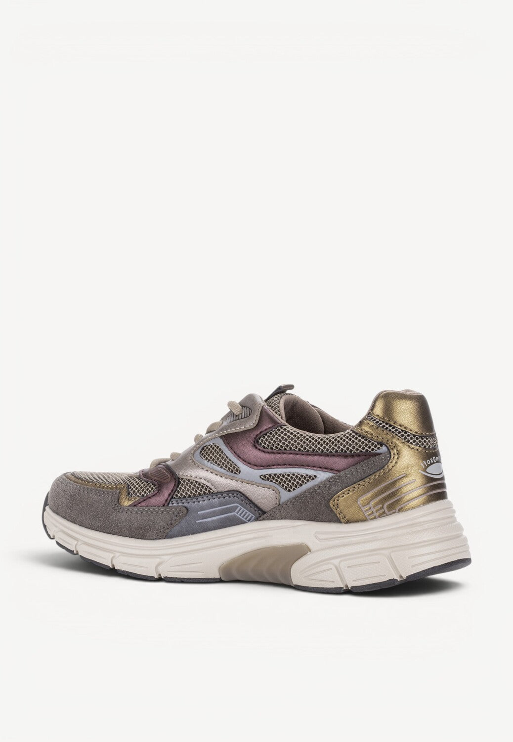 DAMES SPORTIEVE VETERSCHO-Beige combi kleur