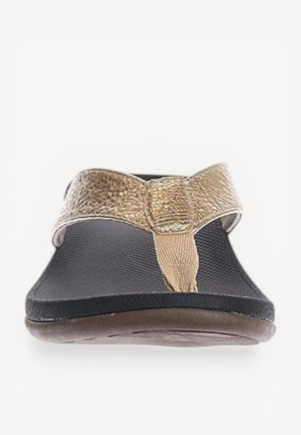 DAMES OPEN SCHOENEN-Goud leer