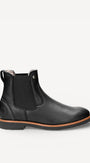 Heren boots-Zwart leer