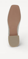 BALLERINAS + PUMPS-Beige leer