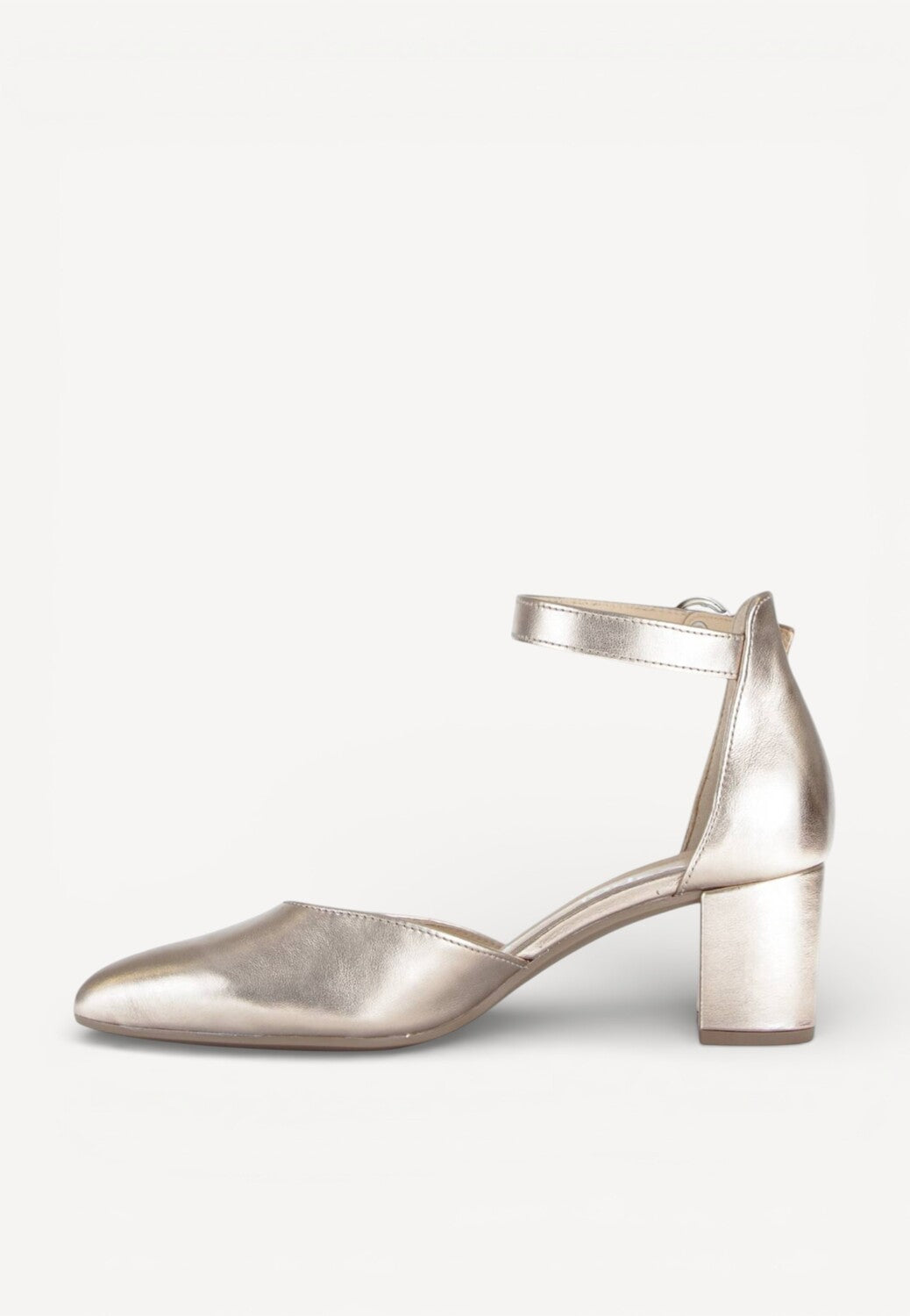 BALLERINAS + PUMPS-Goud leer