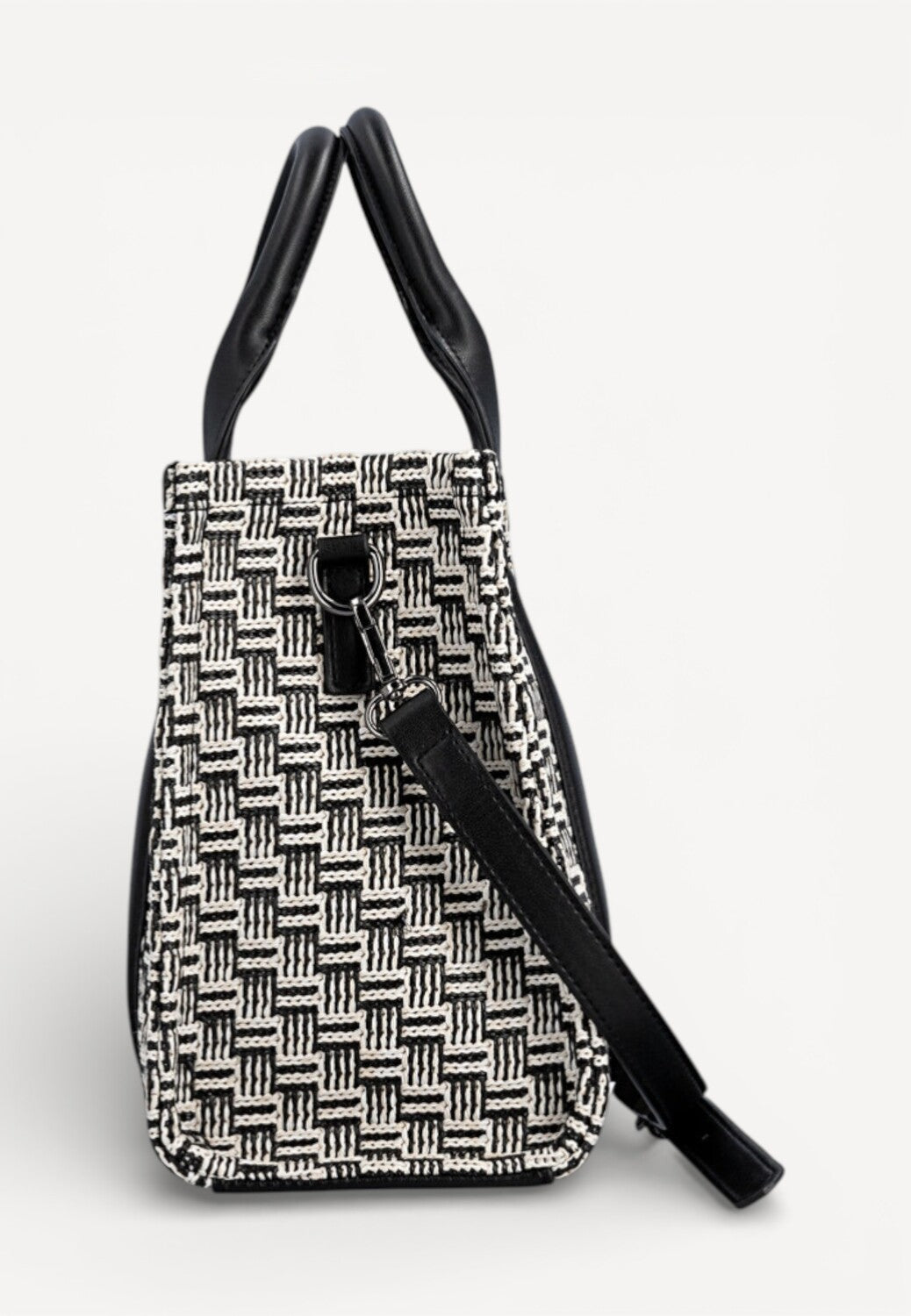 Handtassen-Zwart combi kleur