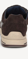Heren veterschoenen-Bruin combi kleur