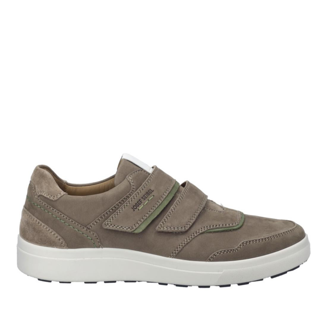 Heren veterschoenen-Beige suède/nubuck