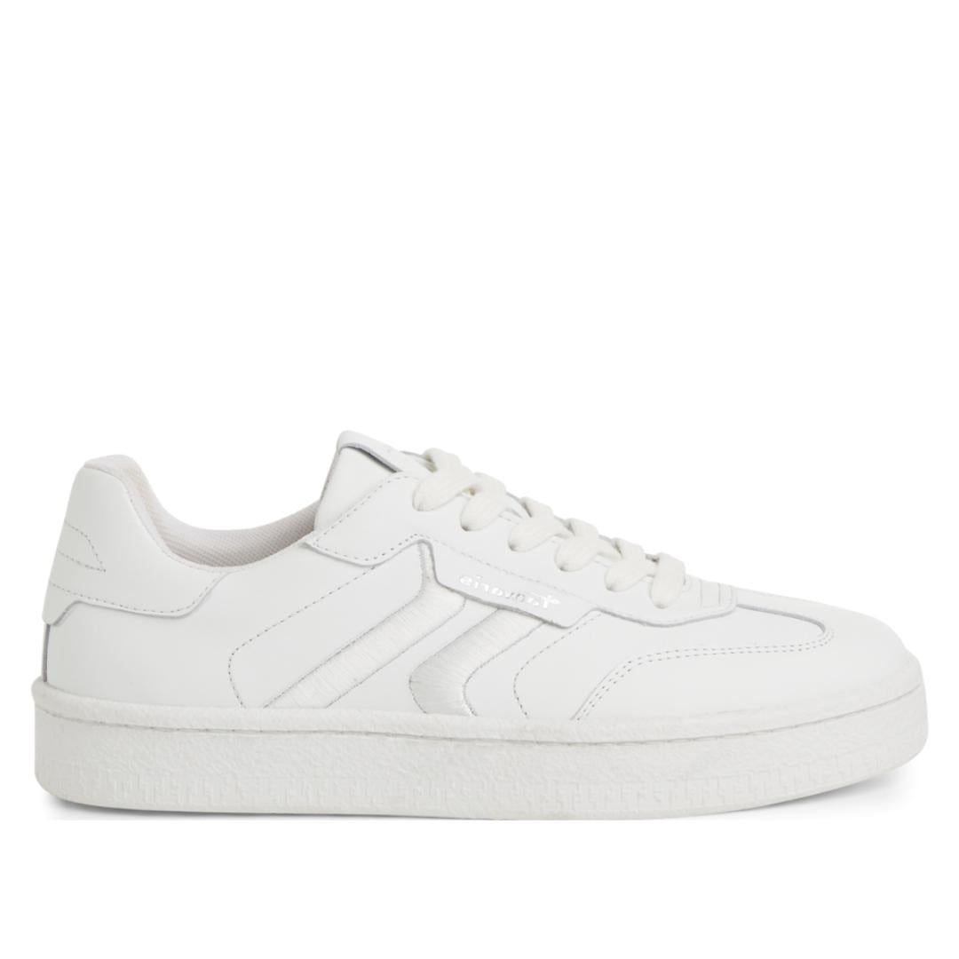DAMES SPORTIEVE VETERSCHO-Wit leer