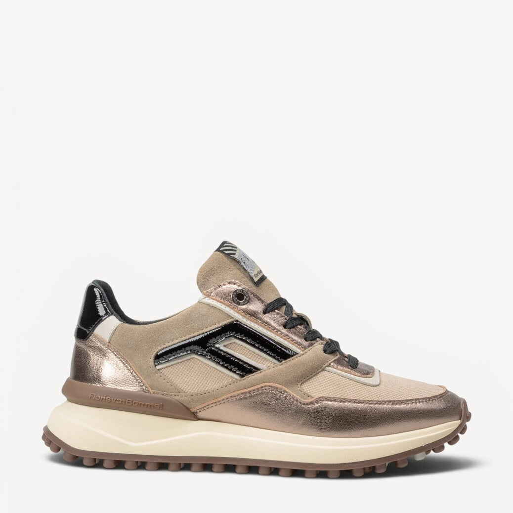 DAMES SPORTIEVE VETERSCHO-Brons combi kleur