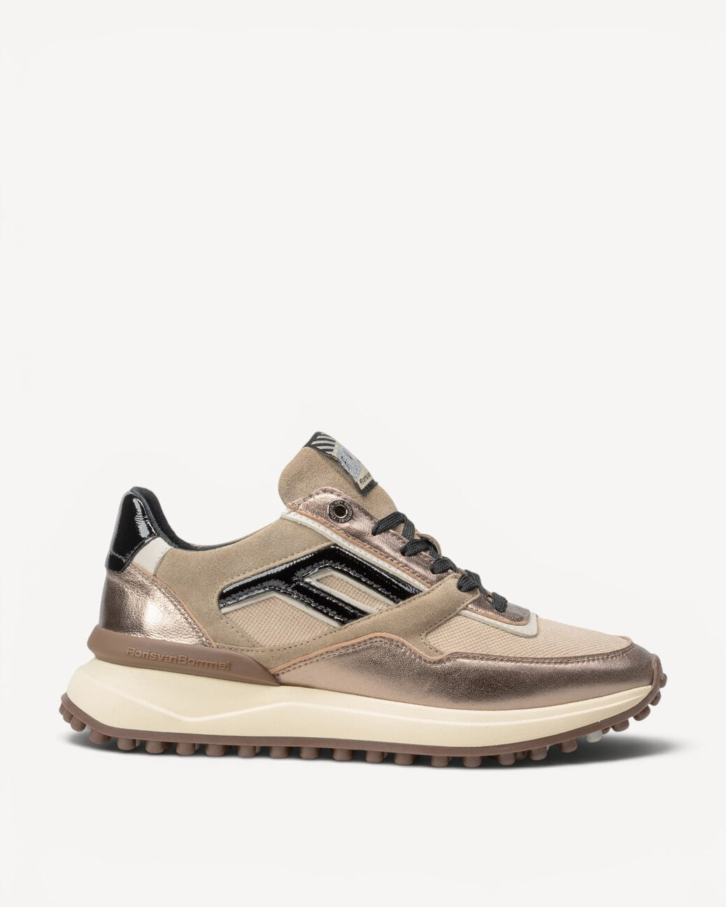 DAMES SPORTIEVE VETERSCHO-Brons combi kleur