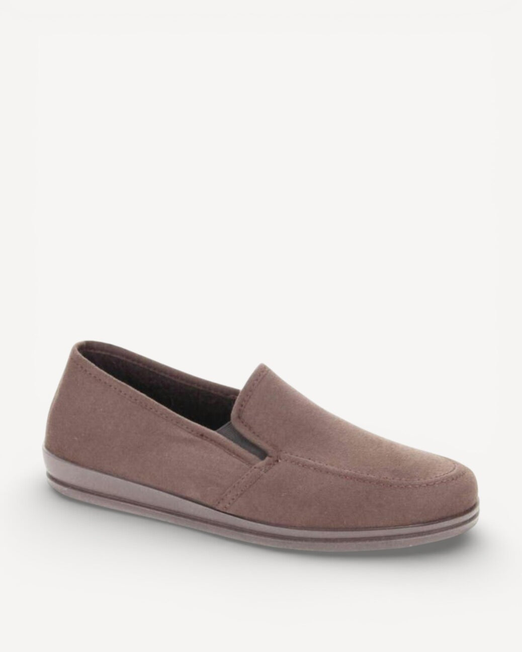 Heren dichte pantoffels-Bruin diversen