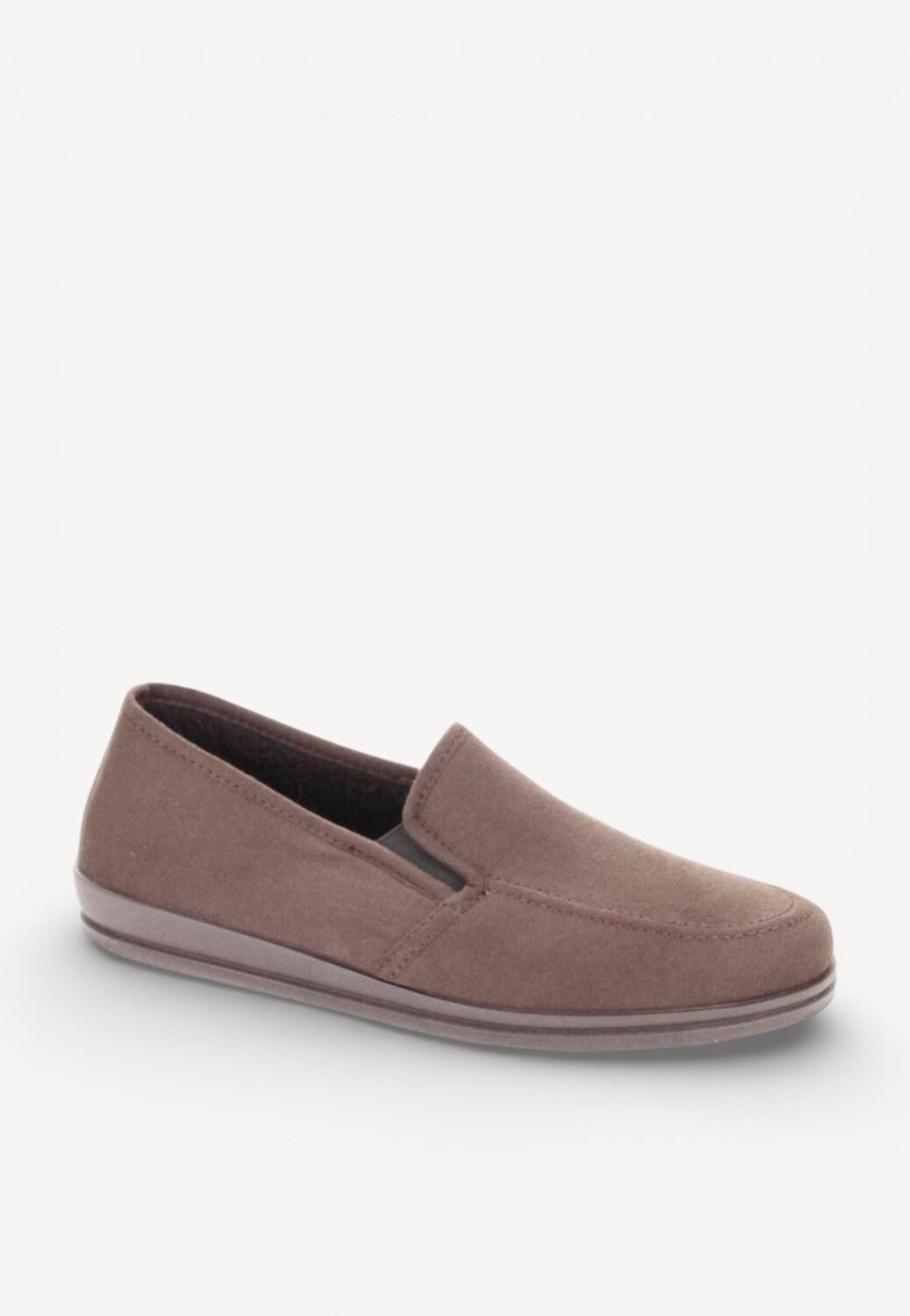 Heren dichte pantoffels-Bruin diversen