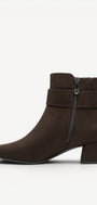 DAMES BOOTS+KORT LAARS-Bruin diversen