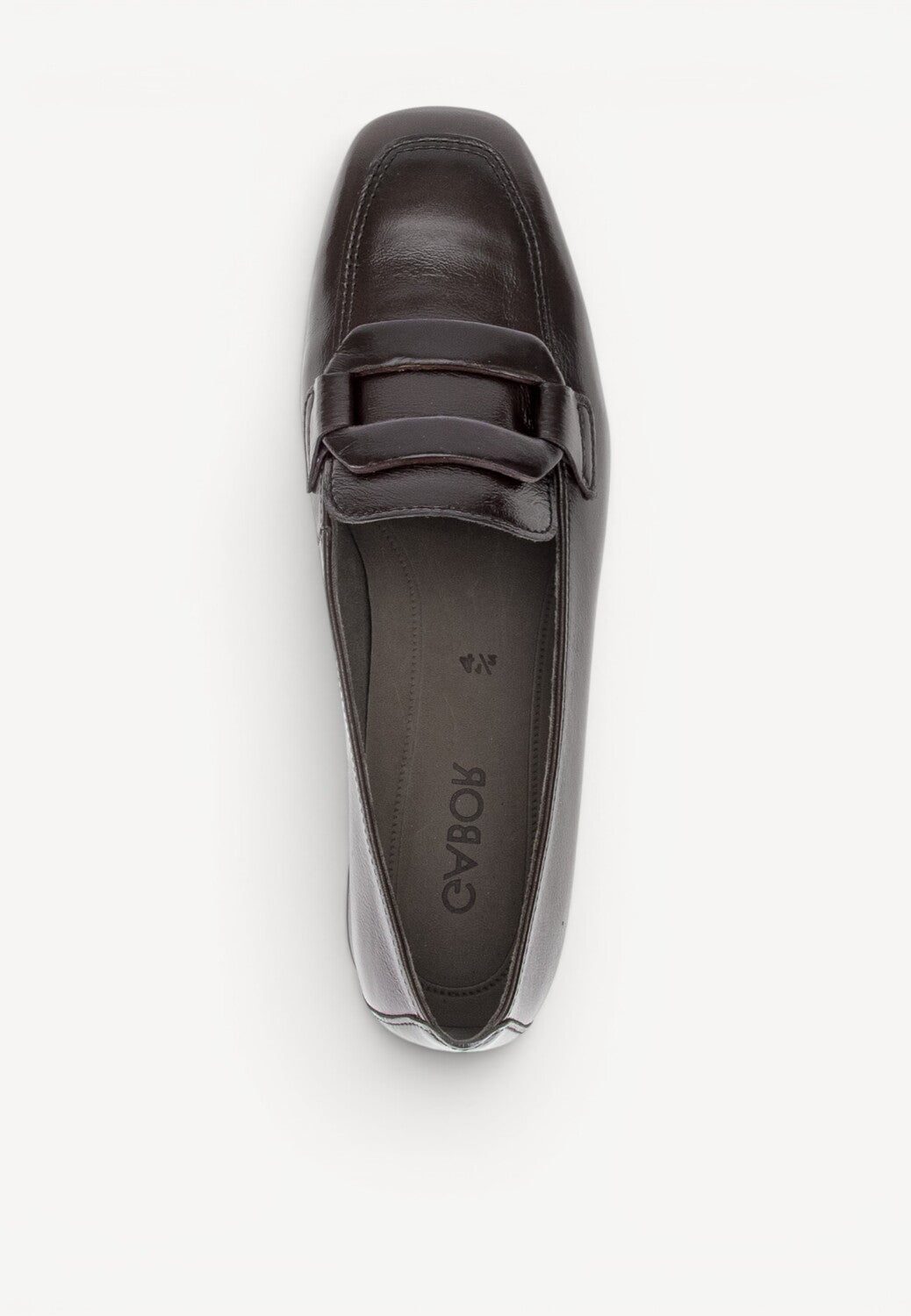 DAMES INSTAPSCHOENEN-Bruin lak