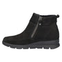 DAMES BOOTS+KORT LAARS-Zwart suède