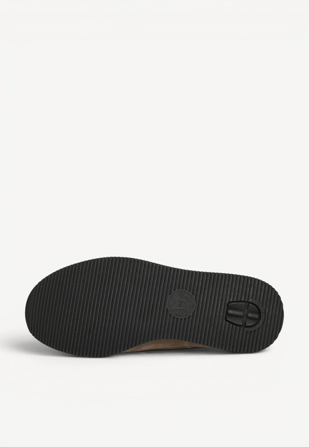 Heren veterschoenen-Beige leer