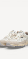 Heren veterschoenen-Beige combi kleur
