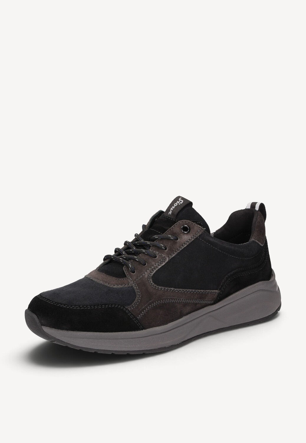 Heren veterschoenen-Blauw combi kleur
