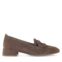 DAMES INSTAPSCHOENEN-Bruin suède