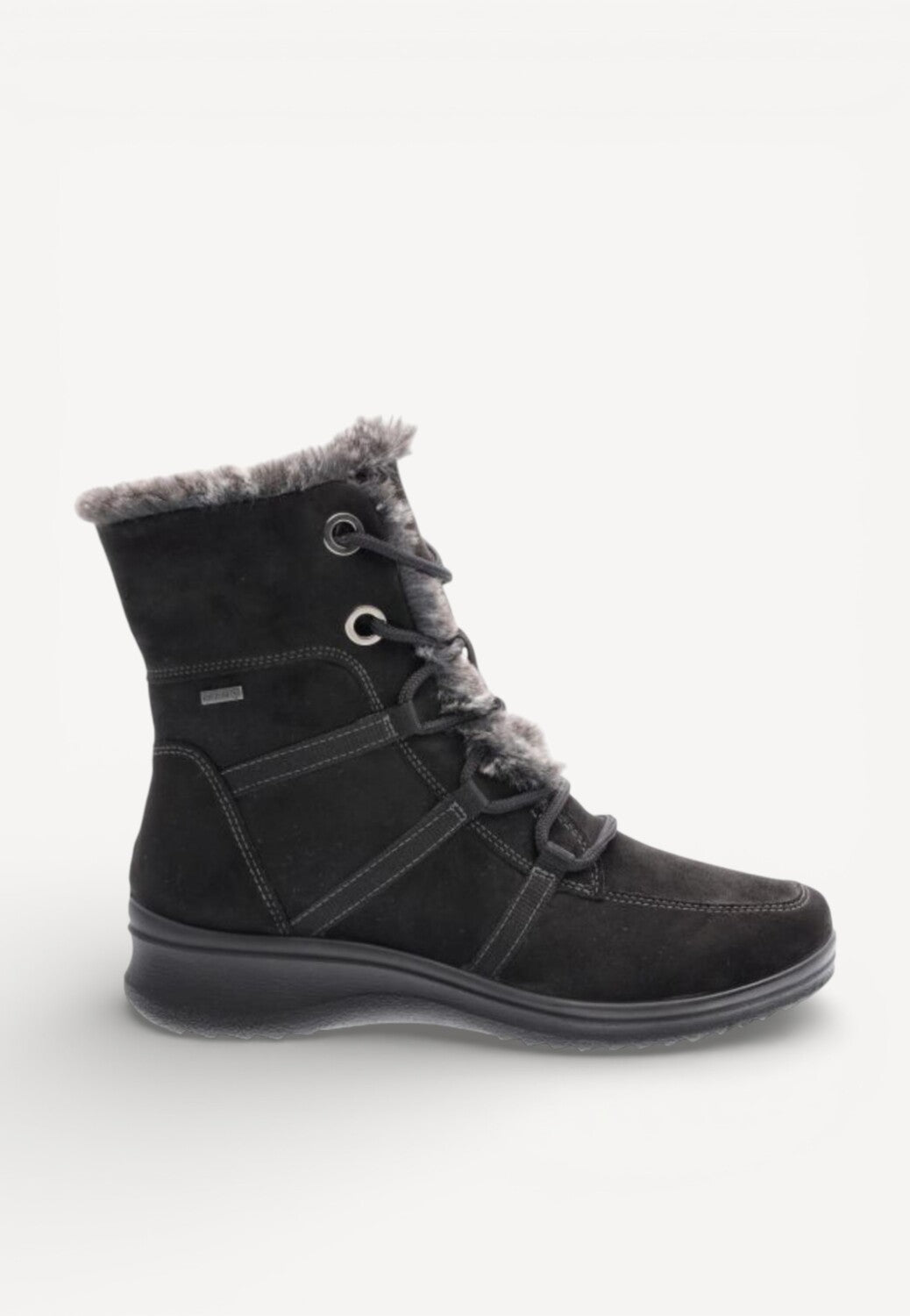 DAMES BOOTS+KORT LAARS-Zwart diversen