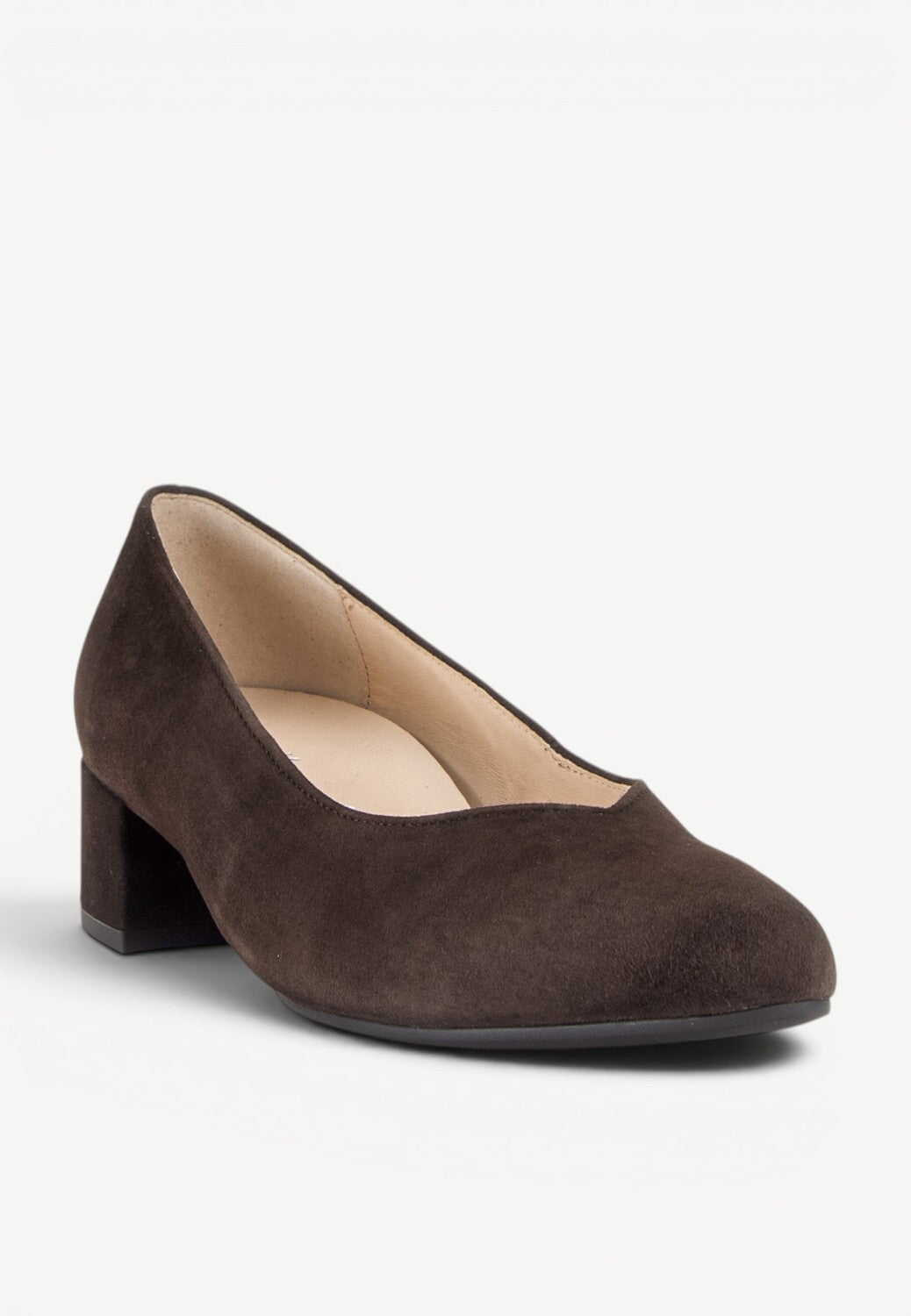 BALLERINAS + PUMPS-Bruin suède