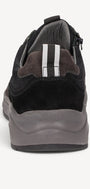 Heren veterschoenen-Blauw combi kleur